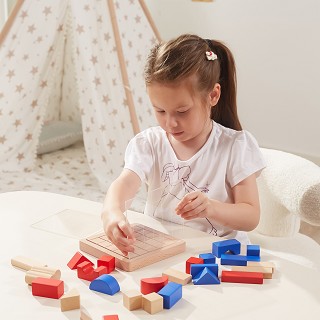 3D block building game